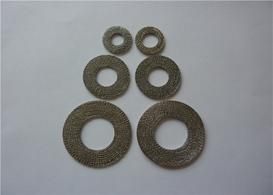 OD25mm ตัวกรองตาข่ายลวดถักอัดแก๊สของเหลว 0.55mm 100mesh / inch