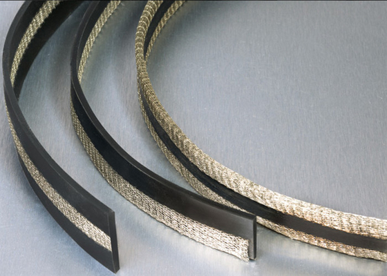 ปรับแต่ง 310s ปะเก็นลวดตาข่ายถัก 0.23 มม. เส้นผ่านศูนย์กลางสำหรับ Emi Shielding